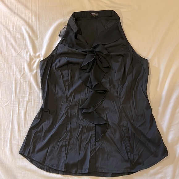 Express Elite Stretch Black Top - Picture 1 of 3